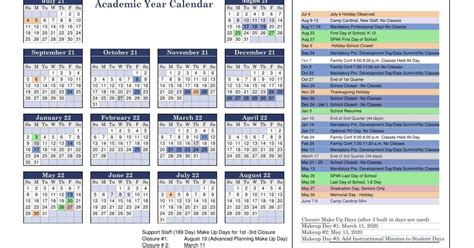 Spasd Calendar